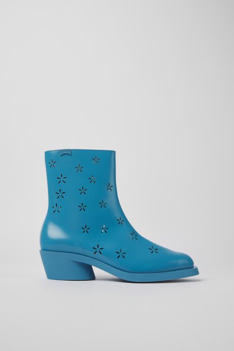 Bonnie Blue Leather Boots For Women Camper New Arrivals