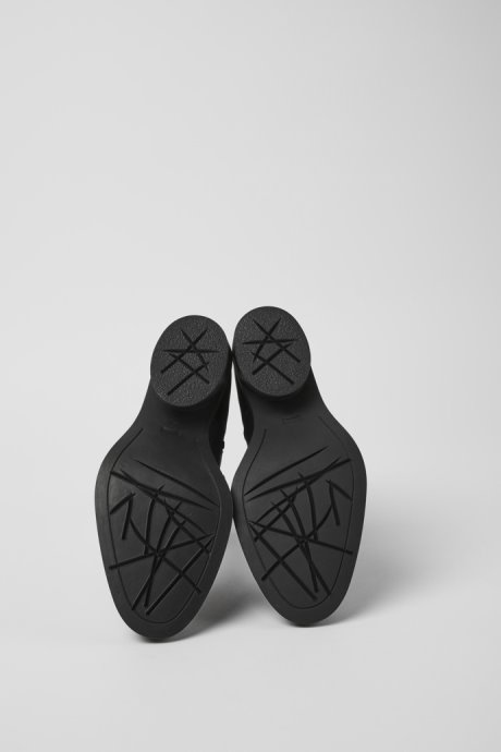 Bonnie Black Leather Boots For Women Camper New Arrivals