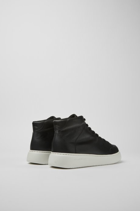 Runner K21 Black Leather Sneakers For Women Exclusive Camper