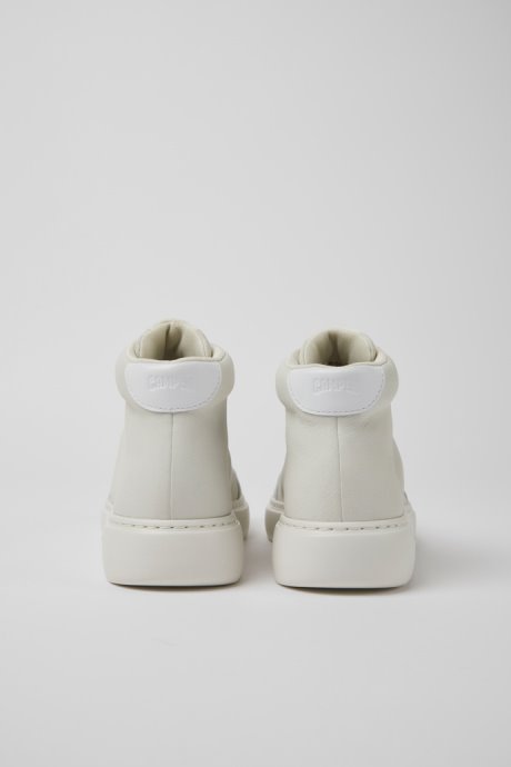 Camper Runner K21 White Non-Dyed Leather Sneakers For Women New Arrivals