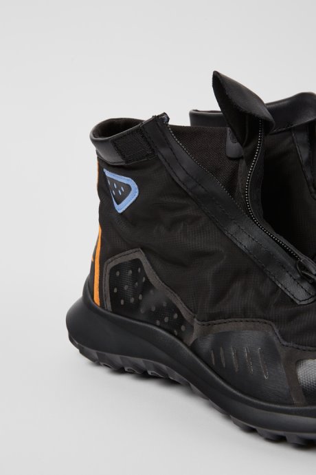 Camper Design Crclr Gore-Tex Women's Black Ankle Boots With Epe Membrane