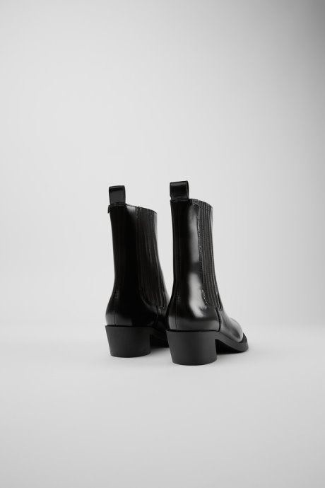 Exclusive Camper Bonnie Black Leather Boots For Women
