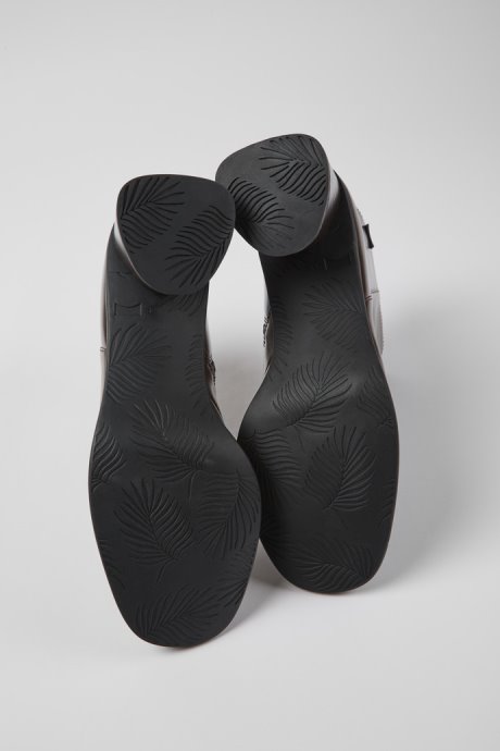 Camper Kiara Brown Leather Ankle Boots New Arrivals