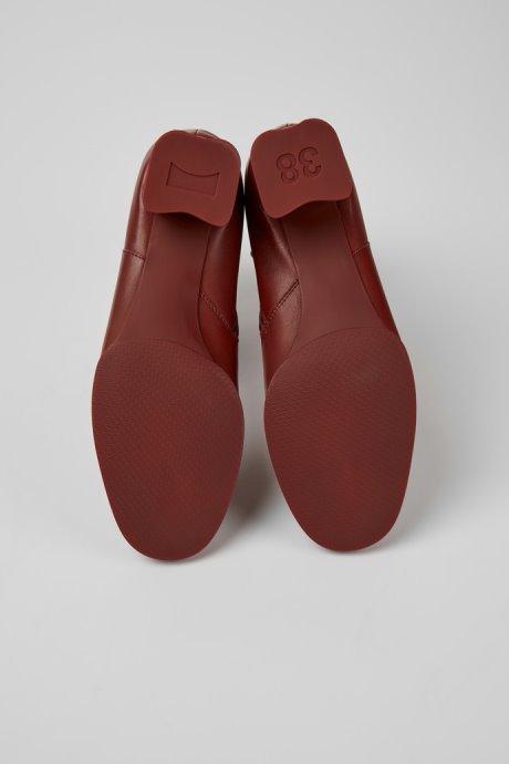 Exclusive Camper Katie Burgundy Leather Ankle Boots