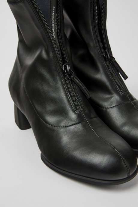 Exclusive Camper Katie Black Textile Ankle Boots