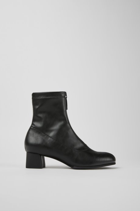 Exclusive Camper Katie Black Textile Ankle Boots