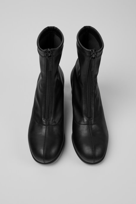 Exclusive Camper Katie Black Textile Ankle Boots