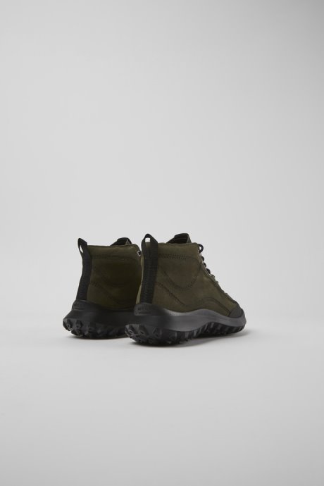 Crclr Gore-Tex Green Nubuck And Textile Sneakers For Women Exclusive Camper