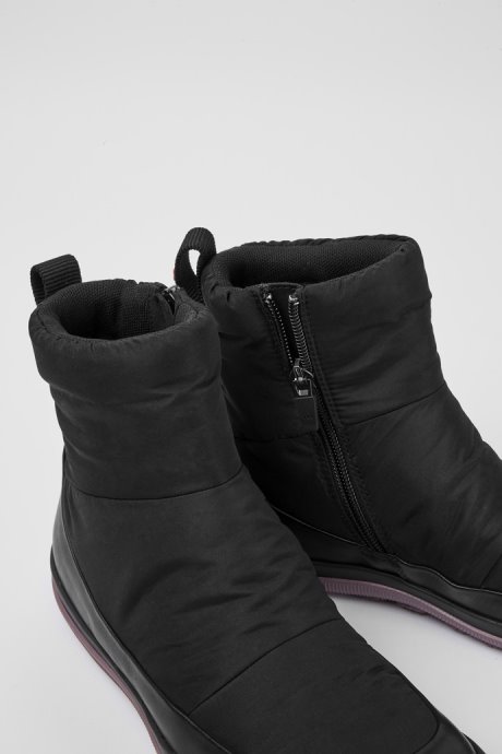 Design Peu Pista Gore-Tex Black Leather And Polyester Boots Camper