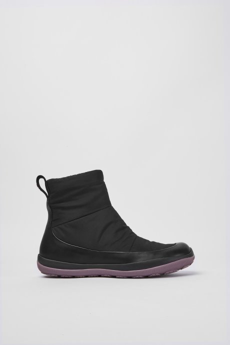 Design Peu Pista Gore-Tex Black Leather And Polyester Boots Camper