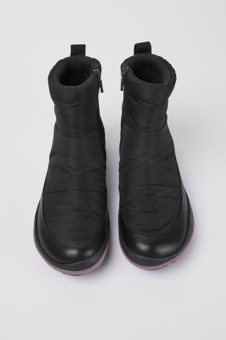 Design Peu Pista Gore-Tex Black Leather And Polyester Boots Camper