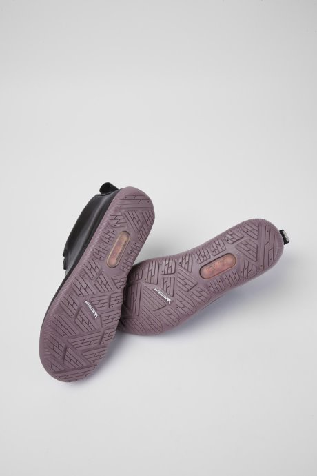 Camper Peu Pista Gore-Tex Black Leather Shoes For Women New Arrivals