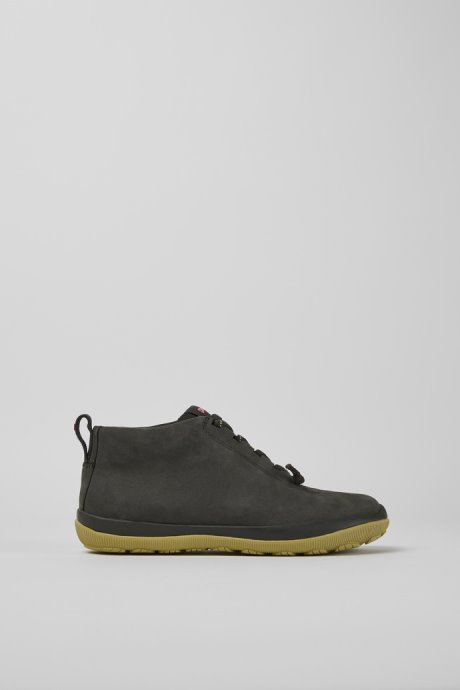 Peu Pista Gore-Tex Grey Nubuck Shoes For Women Camper New Arrivals