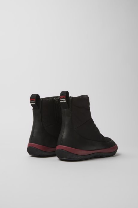 Peu Pista Gore-Tex Black Recycled Pet And Leather Boots For Women Camper New Arrivals
