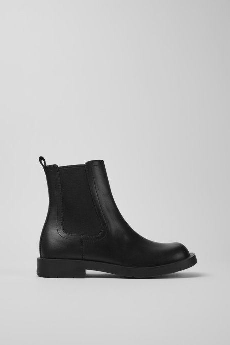 Exclusive Camper Mil 1978 Black Leather Chelsea Boots For Women