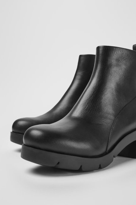 Exclusive Camper Wanda Black Zip Ankle Boot For Women