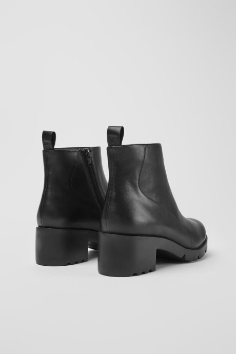 Exclusive Camper Wanda Black Zip Ankle Boot For Women