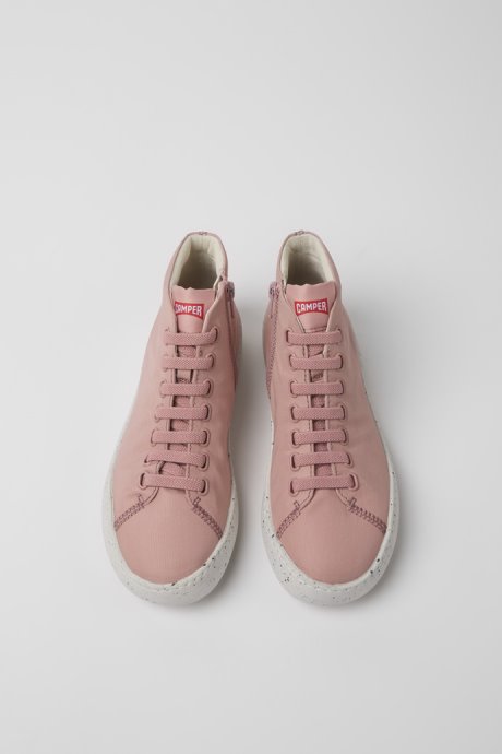 Peu Touring Pink Recycled Pet Sneakers For Women Exclusive Camper