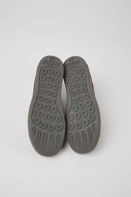 Camper Peu Touring Brown And Black Recycled Wool Sneakers For Women New Arrivals