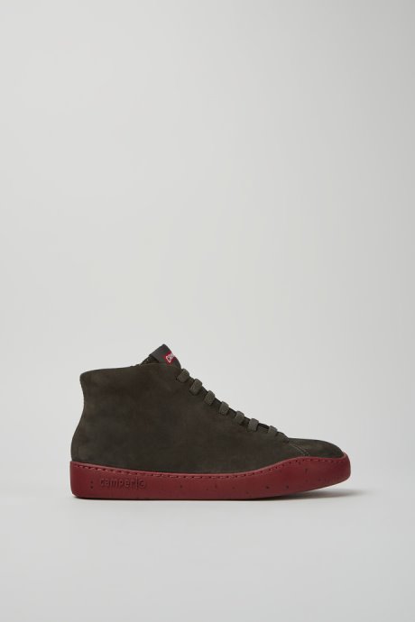 Camper Design Peu Touring Gray Nubuck Sneakers For Women