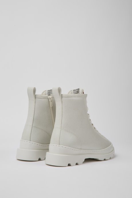 Design Brutus White Mirum Ankle Boots For Women Camper