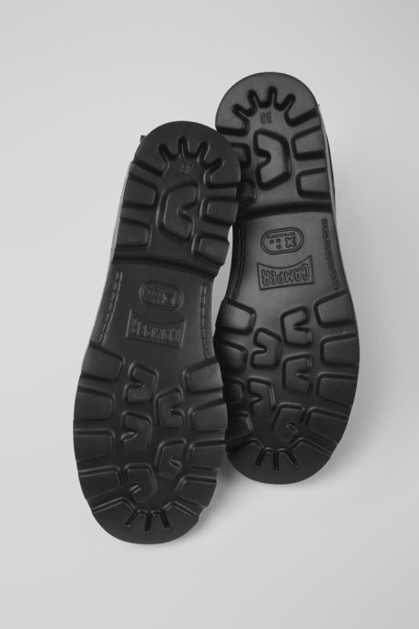 Brutus Dark Green Waxed Nubuck Lace-Up Boots Exclusive Camper