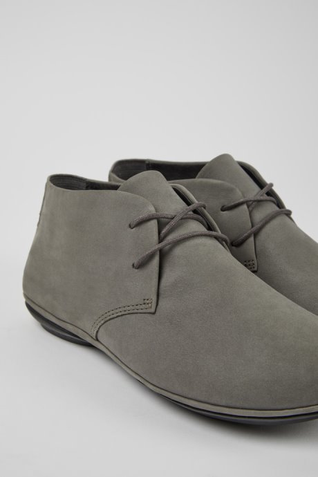 Camper Right Gray Nubuck Shoes For Women New Arrivals