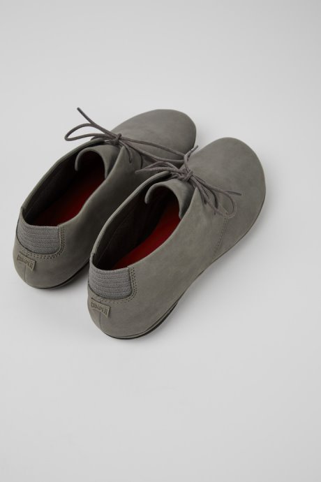 Camper Right Gray Nubuck Shoes For Women New Arrivals
