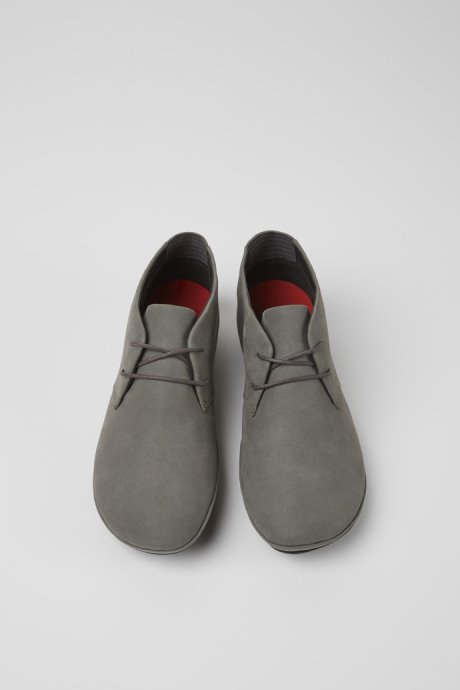 Camper Right Gray Nubuck Shoes For Women New Arrivals
