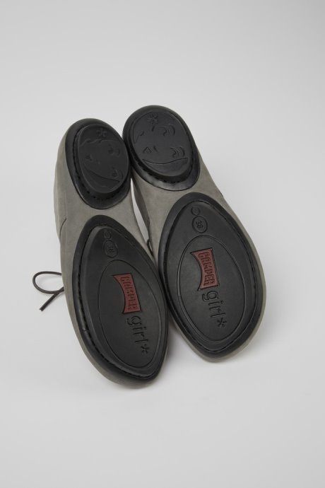 Camper Right Gray Nubuck Shoes For Women New Arrivals