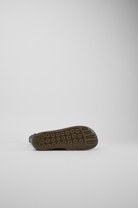 Camper Design Peu Black Mid Boot For Women