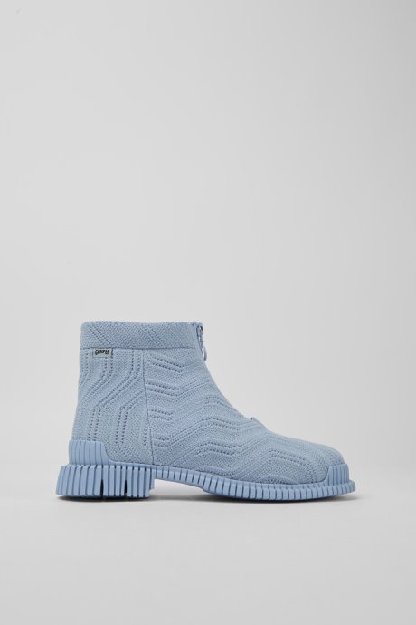 Design Pix Light Blue Ankle Boots For Women Camper