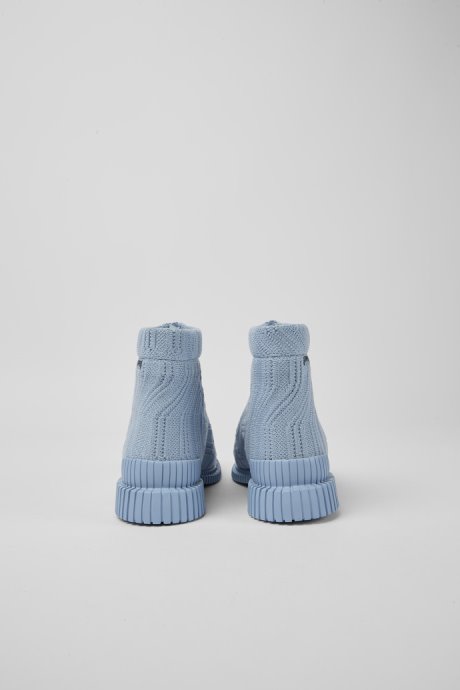 Design Pix Light Blue Ankle Boots For Women Camper