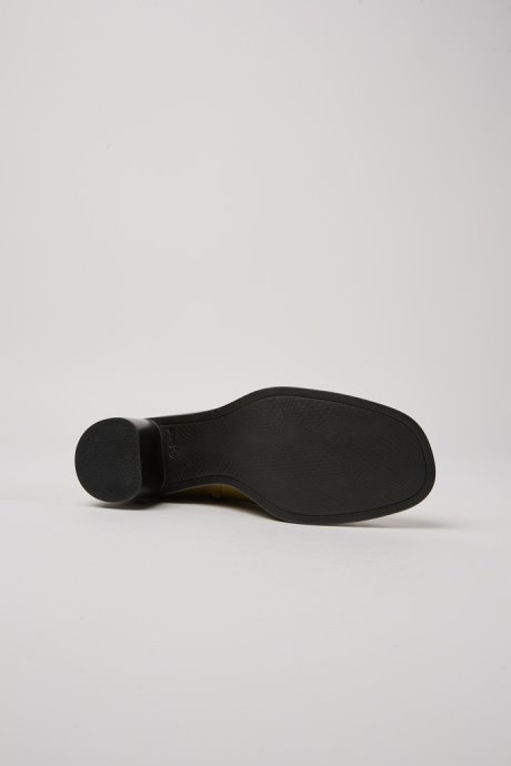 Meda Green Leather Boots For Women Exclusive Camper