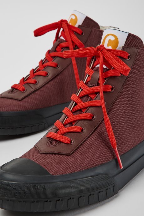 Camper Design Camaleon Burgundy Womens' Boots