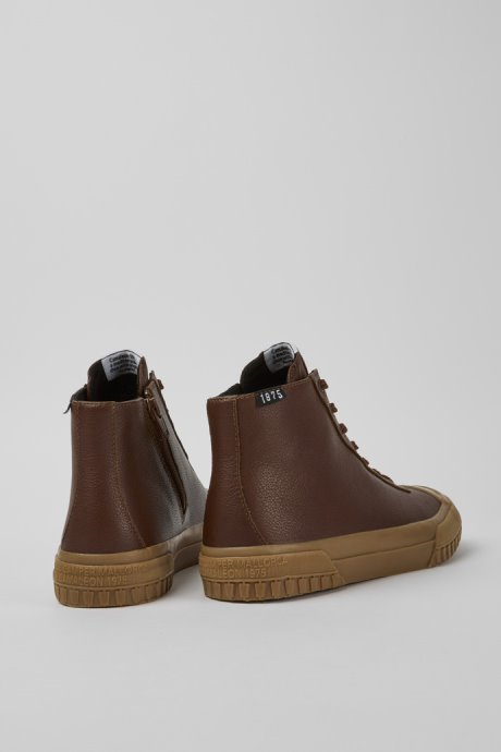 Exclusive Camper Camaleon Brown Leather Boots For Women