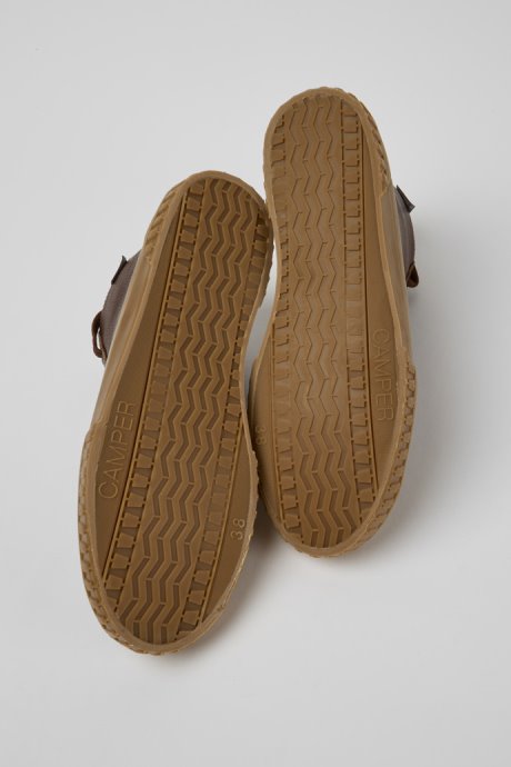 Exclusive Camper Camaleon Brown Leather Boots For Women