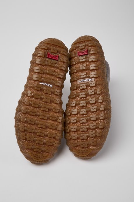 Design Ground Michelin Burgundy Leather Ankle Boots Camper