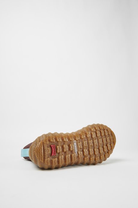 Ground Michelin Burgundy And Yellow Ankle Boots Exclusive Camper