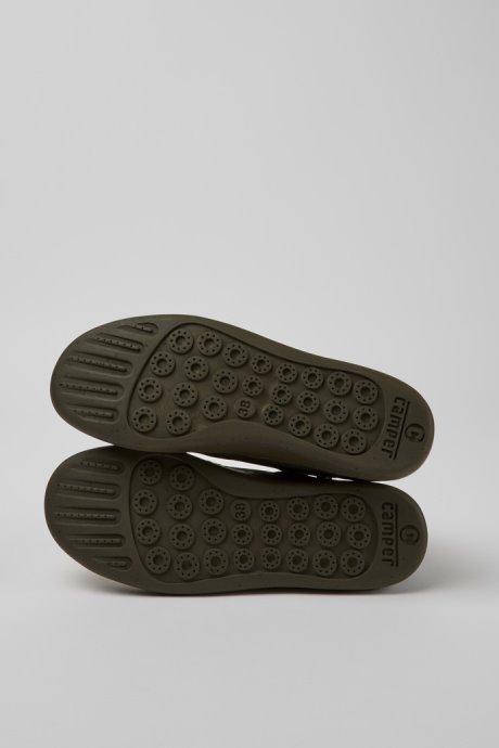 Peu Touring Green Textile Ankle Boots Exclusive Camper