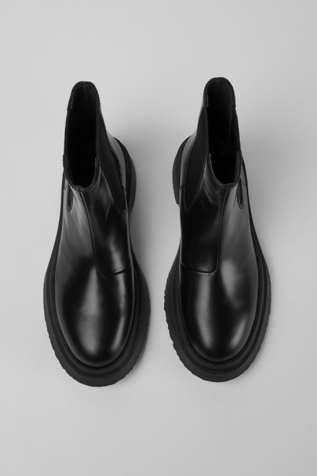 Exclusive Camper Walden Black Leather Boots For Women