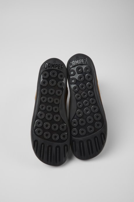 Peu Brown Nubuck Ankle Boots For Women Camper New Arrivals