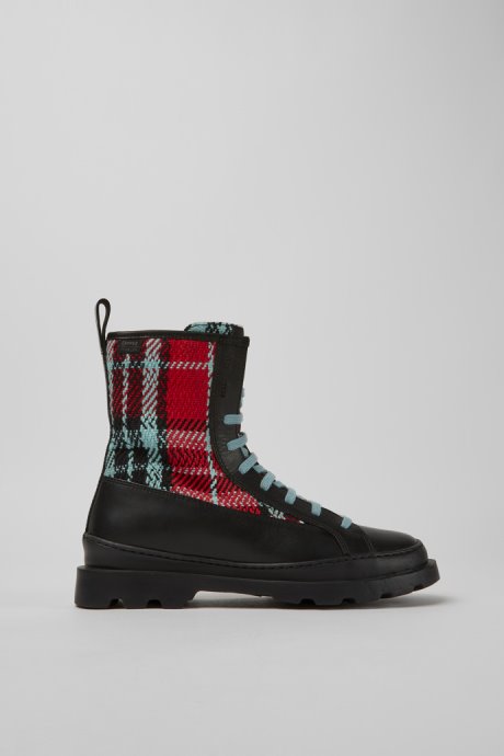 Brutus Multicolor Lace-Up Boots For Women Camper New Arrivals