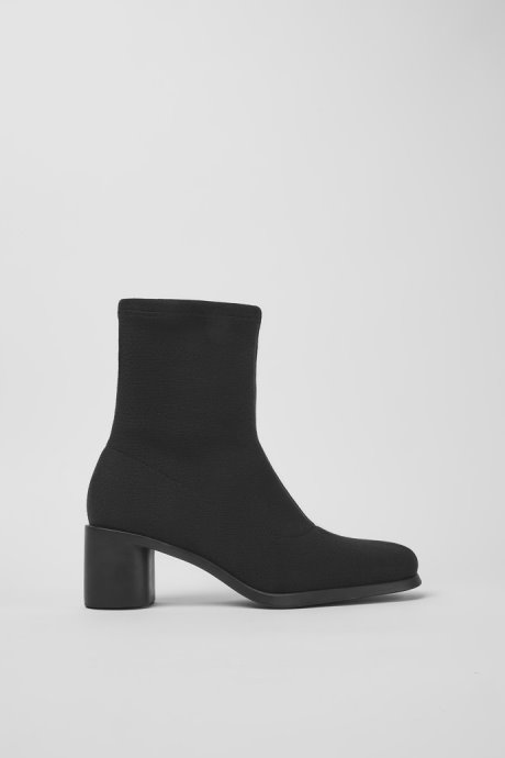 Exclusive Camper Meda Tencel Black Boots For Women