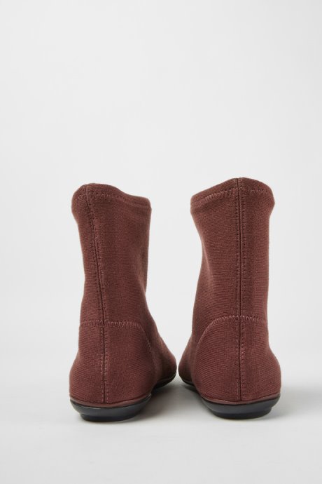 Right Tencel Burgundy Ankle Boots Exclusive Camper