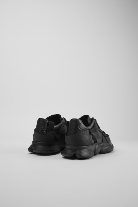 Karst Black Leather And Textile Sneakers For Women Camper New Arrivals