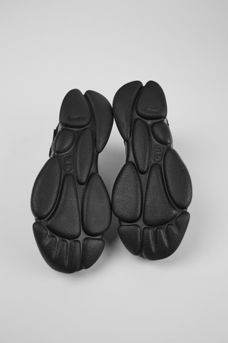 Karst Black Leather And Textile Sneakers For Women Camper New Arrivals