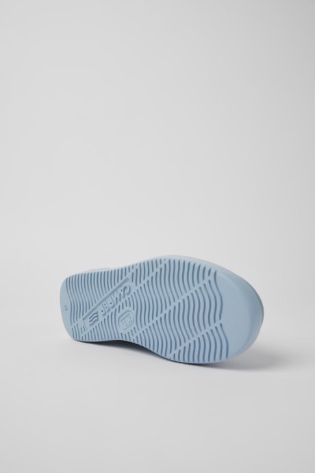 Camper Design Runner K21 Blue Leather Sneakers For Women