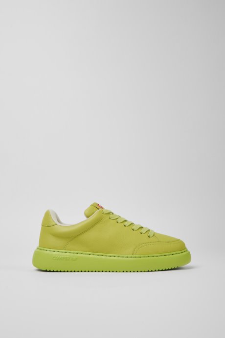 Runner K21 Green Leather Sneakers For Women Exclusive Camper