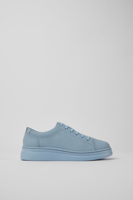 Runner Up Blue Leather Sneakers For Women Camper New Arrivals